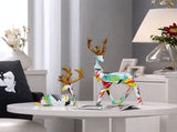 Christmas reindeer decorations, New Year decorations, wedding decorations, desk decor, home decor, V1106-128-76344-CHR-5