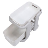 Rolling Utility Cart Multipurpose Large Capacity Drawer Design 2 Tier Mobile Utility Cart for V1294-YM0901-3117240113411