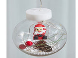 Globe String Lights Santa Style Powered Safe PVC Christmas String Lights for Home Cafe Party V1294-YM0703-3119230005311