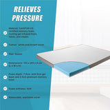 Queen Cooling Gel Memory Foam Mattress Topper CertiPUR-US Certified Foam V63-835381