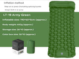 Self-Inflating Camping Mattress Thick Lightweight Single Camping Mattress Inflatable and Attachable V1237-ZY-203-2283