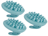 3Pcs Scalp Massage Brush Adult Universal Hairdressing Shampoo Wash Hair Combblue V1294-YM0901-3112200128811