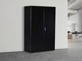 Two-Door Shelf Office Gym Filing Storage Locker Cabinet Safe V63-799127