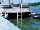 Dock Ladder, Removable 4 Steps, 500 lbs Load Capacity, Aluminum Alloy Pontoon Boat Ladder with 3.1'' V952-MTZTCXSJFHXJDT0PBV0