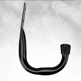 12-Piece Heavy Duty Metal Wall Mount J-Hooks for Bike and Tool Storage V1366-AZ2-W-15667