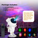 Social Hike Galaxy Star Projector - Colour LED Astronaut Night Light and Remote V238-SUPDZ-41241317081168