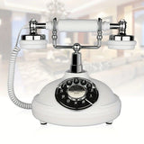 European Retro Desktop Phone Classic design meets modern utility, perfect for home and office, V1232-FGDHJ002