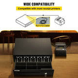 Cash Register Drawer, 16" 12 V, for POS System with 5 Bill 6 Coin Cash Tray, Removable Coin V952-QDXXJCTYCWC16LIA2V0