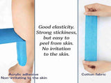 2 Rolls Kinesiology Tape, 4in x 5.5yd Breathable Muscle Support Adhesive Sport Tape for Knee Pain V1192-AZ-W-18076
