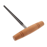 Guitar Peg Shaper Tool with Multi-Color Wooden Handle, Easy to Use for Precise String Peg Shaping V1192-AZ-W-25674