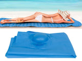 Inflatable Sleeping Pad Mat Portable Air Bed for Outdoor Camping Hiking Travel BeachPeacock Blue V1294-YM0718-3117200188011