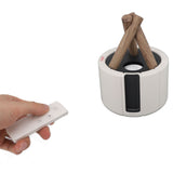 Flame Air Aroma Diffuser Humidifier 5W 250ml DC5V 1A Silent Flame Essential Oil Diffuser for Shop V1294-YM0901-3113230348412