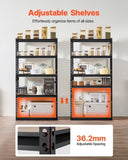 VEVOR Storage Shelves 406 x 813 x 1596 mm 5-tier Garage Storage Shelving V952-MDBSXHJ16326G0P9FV0