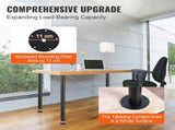 762MM Adjustable Desk Legs, Reinforced Steel Office Table Furniture legs Set of 4 for DIY, 544.3KG V952-ZGZT2YC30YC0ZVHG9V0