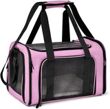 Breathable Multi-Functional Pet Carrier Backpack, Oxford Cloth Car Travel Cat & Dog Carrier, Large V1232-GB-CZ-004