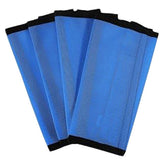 Horse Fly Boots 4-Pack - Adjustable Protective Leggings for Horses, Plastic Leg Gear V1192-AZ-W-22552