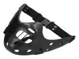Lamb Mask Black Durable Adjustable Resin Cosplay Mask for Halloween Carnival Parties V1294-YM0714-3115210185611