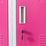 12-Door Locker for Office Gym Shed School Home Storage - Standard Lock with 2 Keys V63-838891