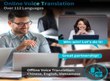 Smart AI Scan & Voice Translator Pen - 112 Languages, Offline Mode, HD Touchscreen & V888-ELOSUNG35609