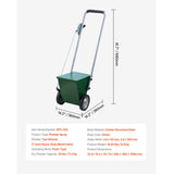 Dry Line Marker 2-Wheel 50 or 100 mm Lines Heavy Duty Steel Chalker 11.3kg V952-STHXJPFS2L253UB7PV0