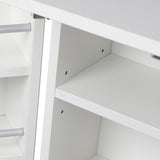 Levede Buffet Sideboard Storage Cabinet CH1074-WH