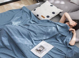59x39" 100% Cottons Blanket, Soft and Breathable Bed Blanket, Multi-functional Bed Blanket for All V1189-WXFWAL-20260319-00932