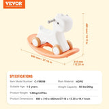 3 in 1 Rocking Horse for Toddlers 1-3 Years, Baby Rocking Horse with Detachable Balance Board and 4 V952-ETYBMHSSLDGNRHG1RV0
