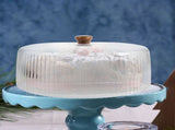 Round Cake Display Dome Acrylic Cover for Pastry and Cheese Protection V1370-AZ4-09664