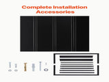 Fixed Metal Awning 1125 610 mm, Window Awning Door Canopy, Stable Triangle Steel Frame Awnings for V952-JSGDSZYP44INH0EP0V0