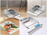 Cleaning Dustpan Room Cleaning Shovel Long Handle Garbage Shovel Cleaning Dustpan Stoop Free V1370-AZ4-16796