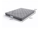 Dreamz Spring Mattress Bed Pocket Egg Double MS1007-D-DG