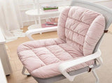 Winter Thick Fleece Seat & Back Cushion Set - 90cm Sofa Office Chair Warmer V1232-BGYD005
