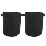 2Pcs Plant Flower Grow Bags Home Garden Tools for Fruit Vegetable Gardening Growing PotsBlack V1294-YM0901-3111200246311
