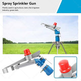 Sprinkler Irrigation Spray Large 360 Degree Adjustable Impact Area Water V63-844601