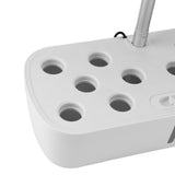 Hydroponics Growing System Planter ABS 12 Pods Soilless Indoor Garden Kit with LED Grow Light for V1294-YM0901-3111240003512