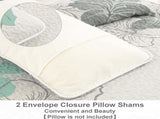 Radiant Quilted Coverlet and Pillowcases Set Envelop Your Bed in Elegance - Queen size V745-MAC080163Q13U