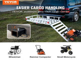 50 x 29.5 x 8.7 in Hitch Cargo Carrier, 500lb Capacity Trailer Hitch Mount Aluminum Cargo Basket V952-CHXLK47286500HPGUV0