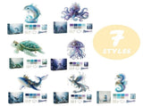 3D Beaded Faith Animals Making Kit, DIY Animal Beading Craft Set, Relaxing Art Activity for Adults & V1369-AZ3-W-17994
