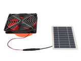 Solar Exhaust Fan Monocrystalline 10W Solar Panel Ventilation Fan with Protective Mesh for Round V1294-YM0901-3111240215811