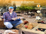 8PCS Chicken Nesting, Washable Nesting Box Liners for Chicken Coop, Reusable Plastic Nest Box V1369-AZ3-W-08747