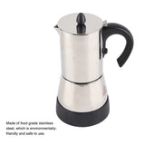 300ml Electric Stainless Steel Espresso Coffee Mocha Pot Electric Coffee Maker V1294-YM0901-JY15713-02