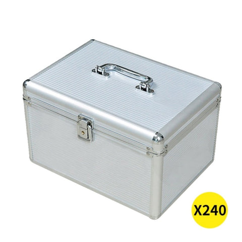 240 Discs Aluminium CD DVD Cases Bluray SU0107-240