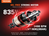 Air Compressor Compact Portable Oil Free Compressor 8L 8bar V952-WYWSKYJ8L750PU481V3