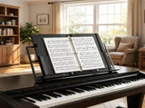 PU Leather Choral Folder Adjustable Hand Strap, Large Capacity & Durable Build, Ideal for Choral V1366-AZ2-W-15059