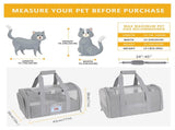 Pink Large Cat & Small Dog Carrier - Soft-Sided, Foldable & Breathable Pet Travel Bag V888-ELOSUNG38486