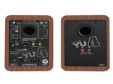 Kanto YU4 140W Powered Bookshelf Speakers with Bluetooth and Phono Preamp - Pair, Walnut V398-KO-YU4WALNUT-I
