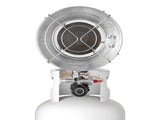 Propane Top Heater with Portable Trolley, 15000 BTU Rapid Heating 180-Degree Infrared Radiant V952-BWGDJRQBWGTCMP69D001V0