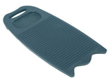Hand Washboard Plastic Laundry Wash Board with Soap Holder Household Washing Board Blue V1294-YM0901-3112230039113