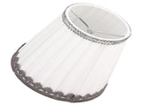 6 Pcs Small Lamp Shade Clip On Type Fabric Lampshade Modern Simple E14 Candle Bulb Lamp Cover V1294-YM0703-3119230010911