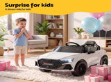 Ride On Car Licensed Audi RS3 Car for Kids 12V Remote Control White RCAR-LS-AURS3-WH